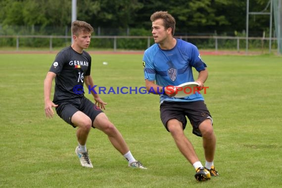 Frisbee Bad Rappenau - Testspiel BadRaps U20 Nationalmannschaft (© Siegfried Lörz)